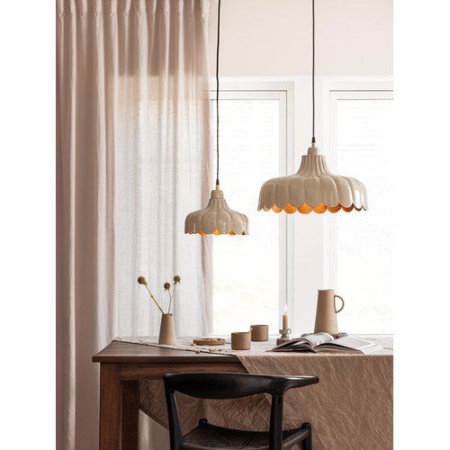 Wells Pendant Lamp Cream L