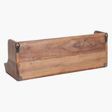 Factory Garage Wall Shelf 60 cm Brown