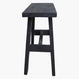 Factory Bus Stop Bench M Black