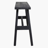 Factory Bus Stop Bench L Black