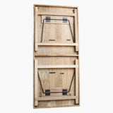 Limewash Folding Dining Table Natural