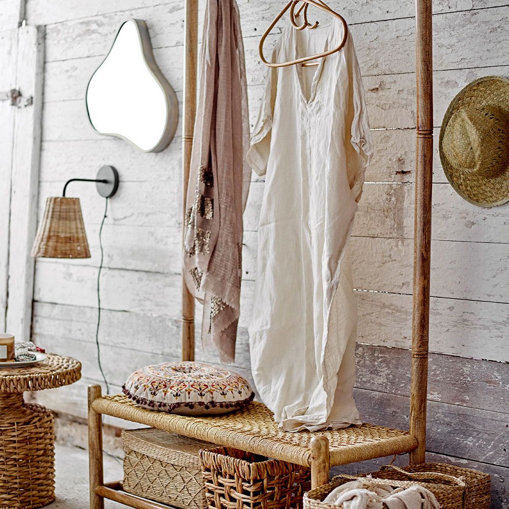 Abigail Wall Mirror, Brass, Metal Bloomingville