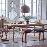 Abigail Wall Mirror, Brass, Metal Bloomingville