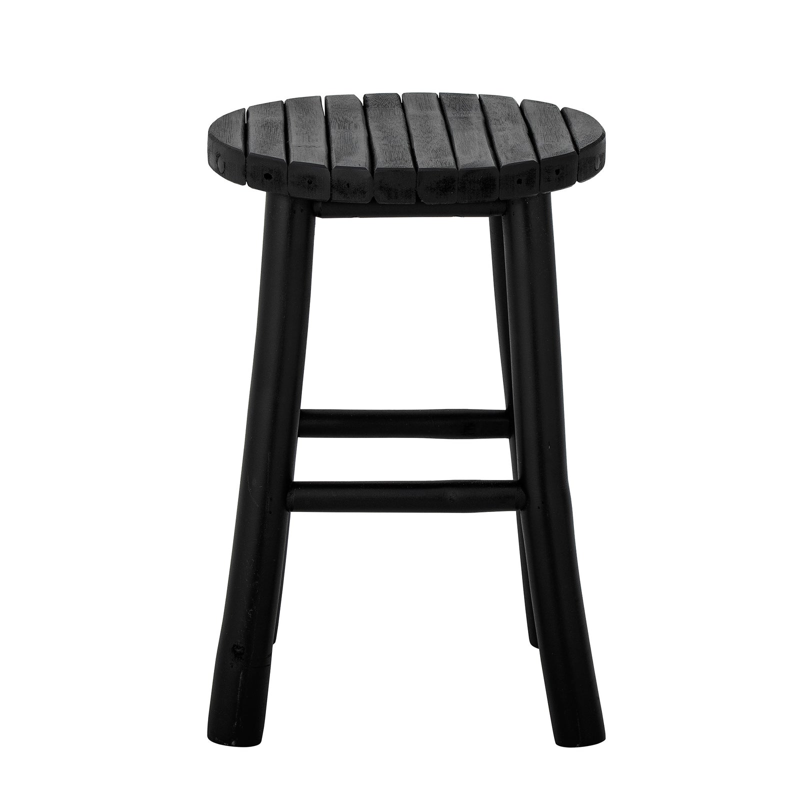 Bilbo Stool, Black, Bamboo