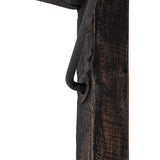Wooden Antique Folding Desk / Console Table  Black