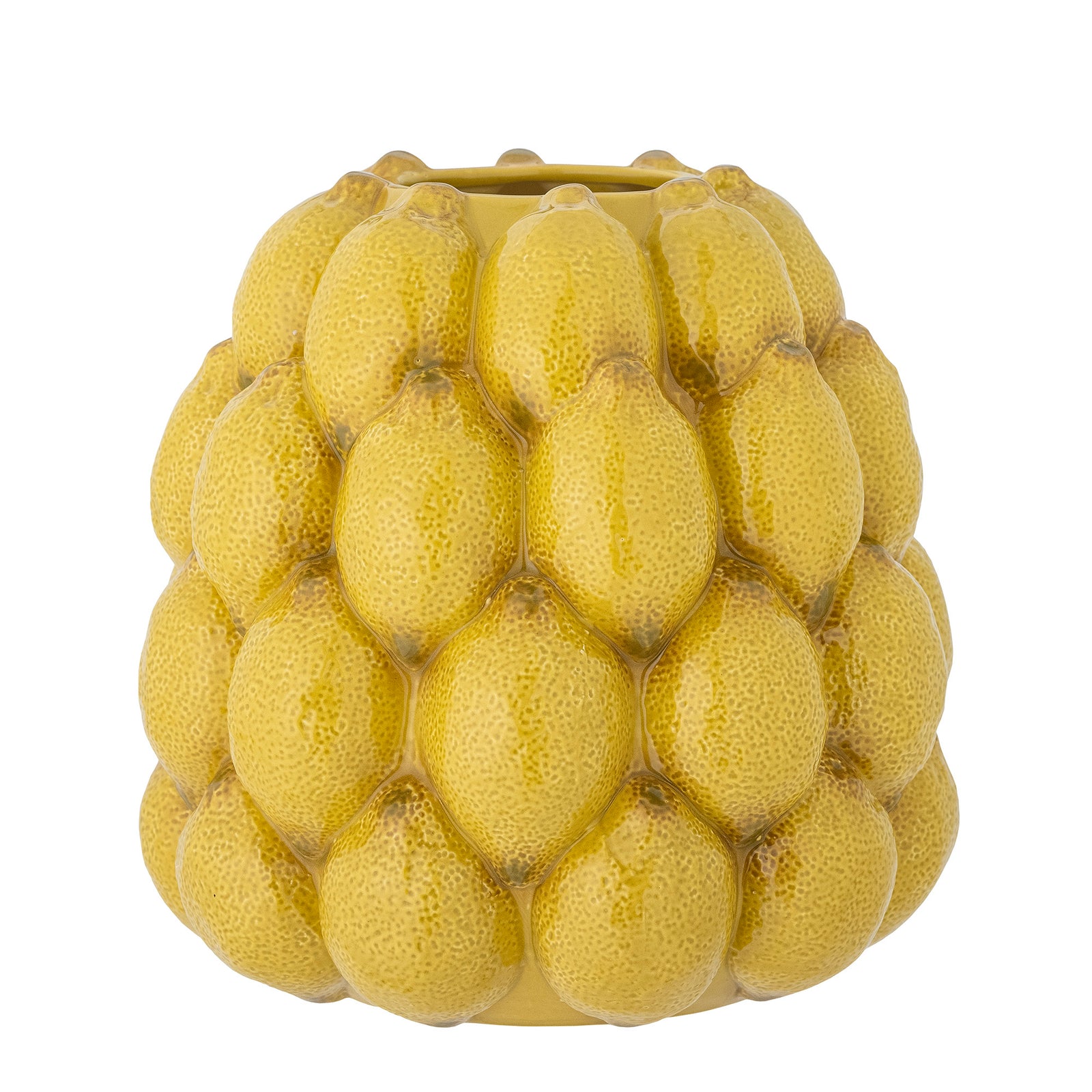 Limone Vase, Yellow, Stoneware