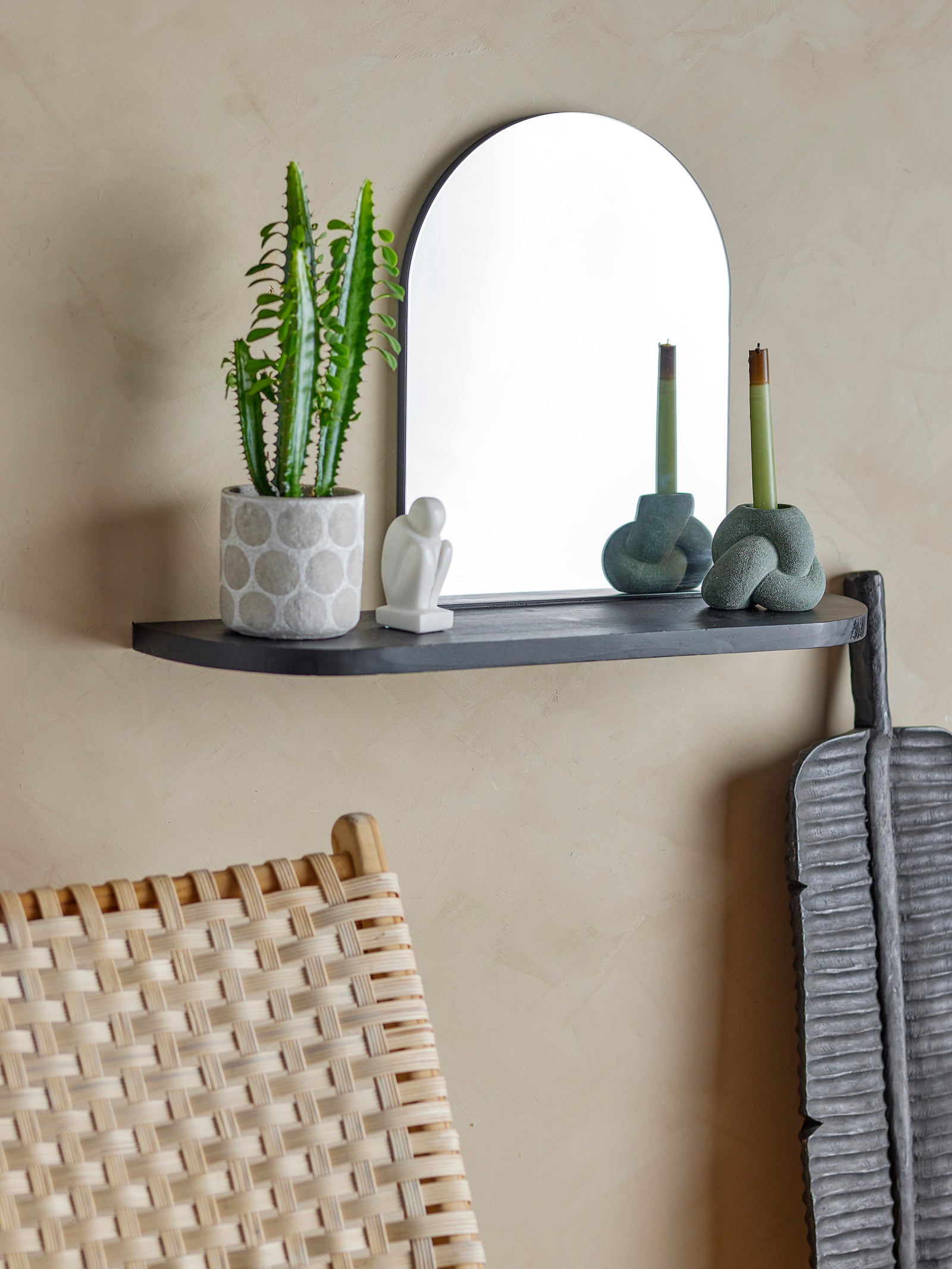 Annlie Mirror with Shelf