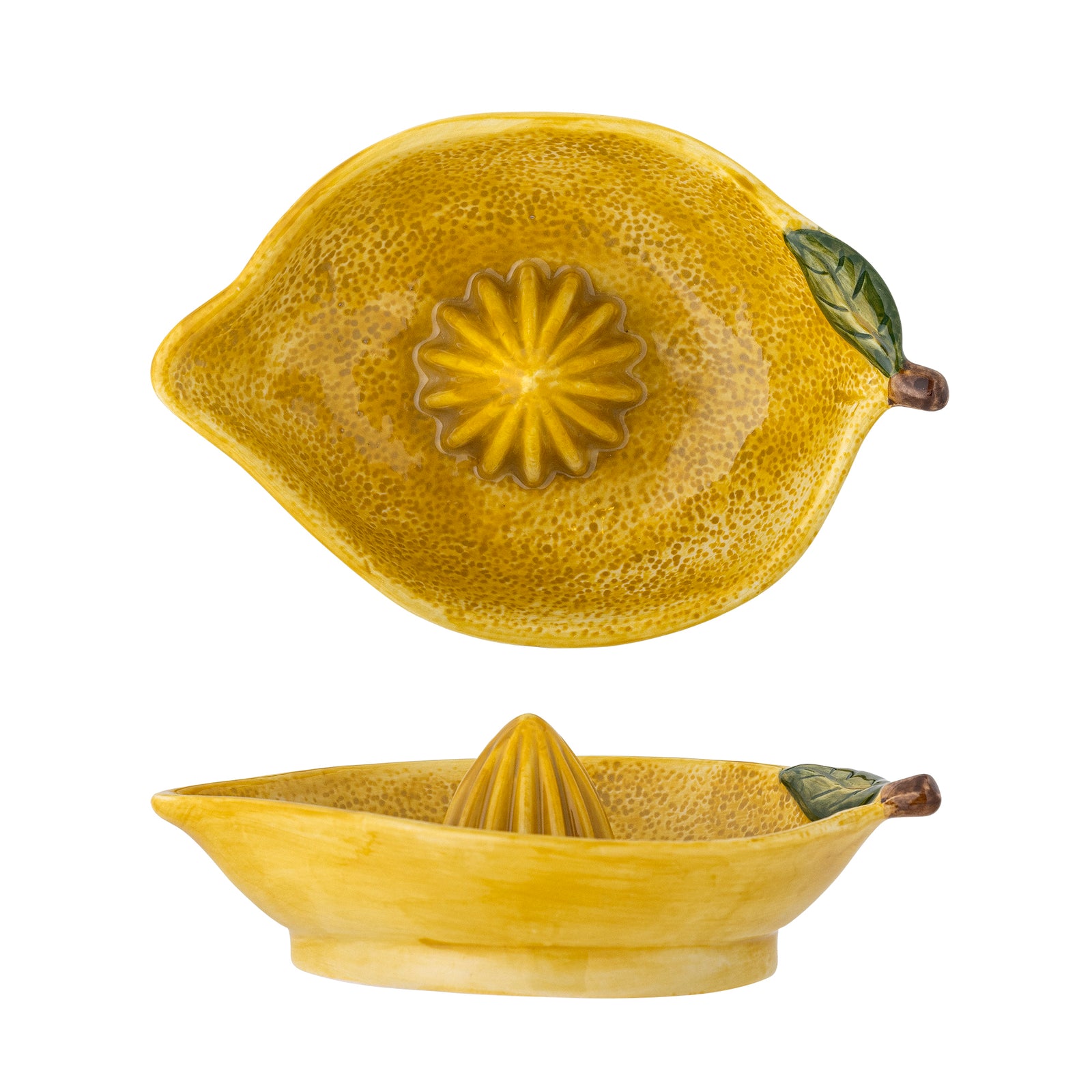 Limone Lemon Juicer, Yellow, Stoneware