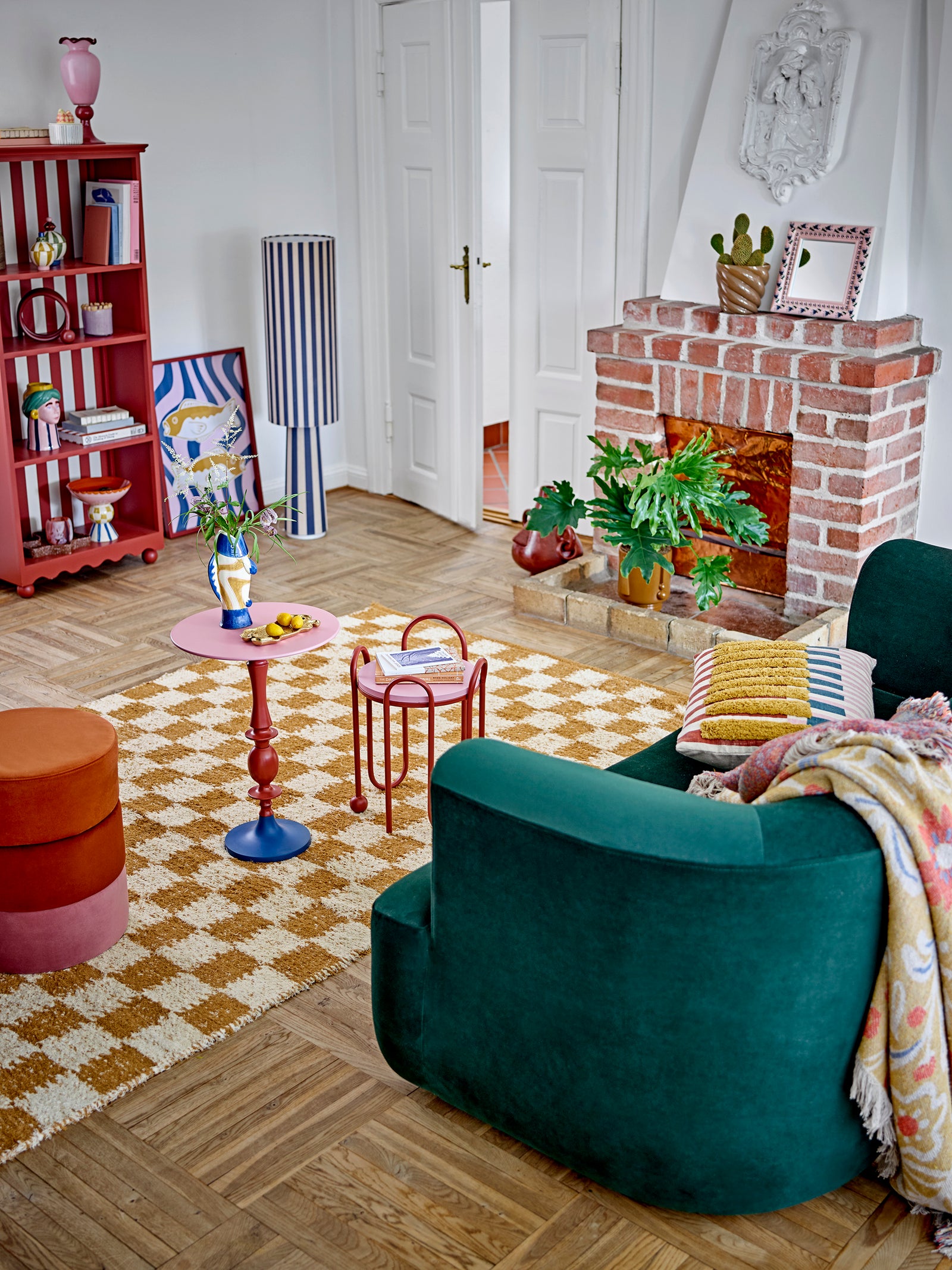 Bilbao Pouf, Orange