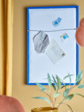 Atle Wall Mirror, Blue