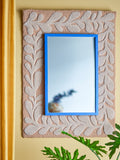 Atle Wall Mirror, Blue