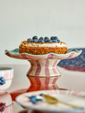 Willa Cake Tray Multi, Stoneware