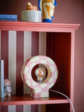 Vialini Table lamp, Rose, Stoneware