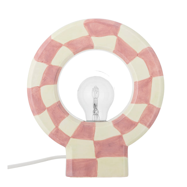 Vialini Table lamp, Rose, Stoneware