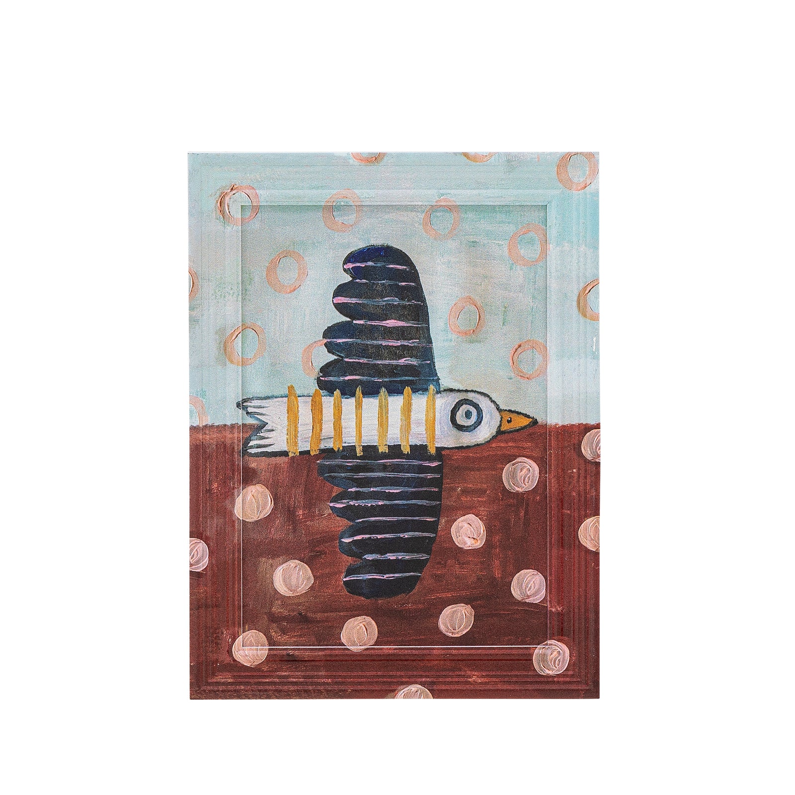 Brett Birdy Illustration with Frame