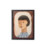 Amanda Illustration With Frame