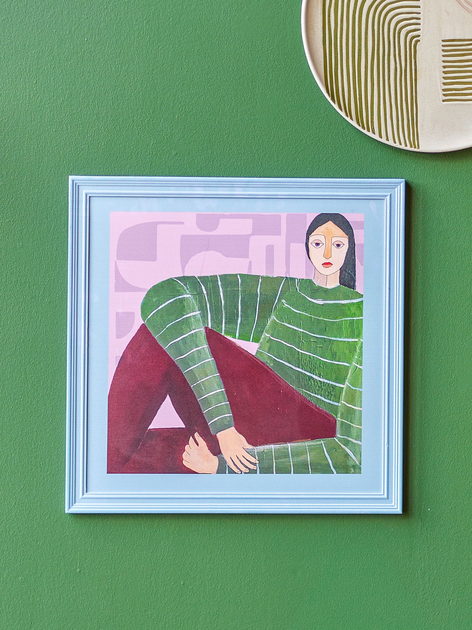 Zoy Illustration with Frame