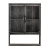 Sindre Cabinet, Black, Metal