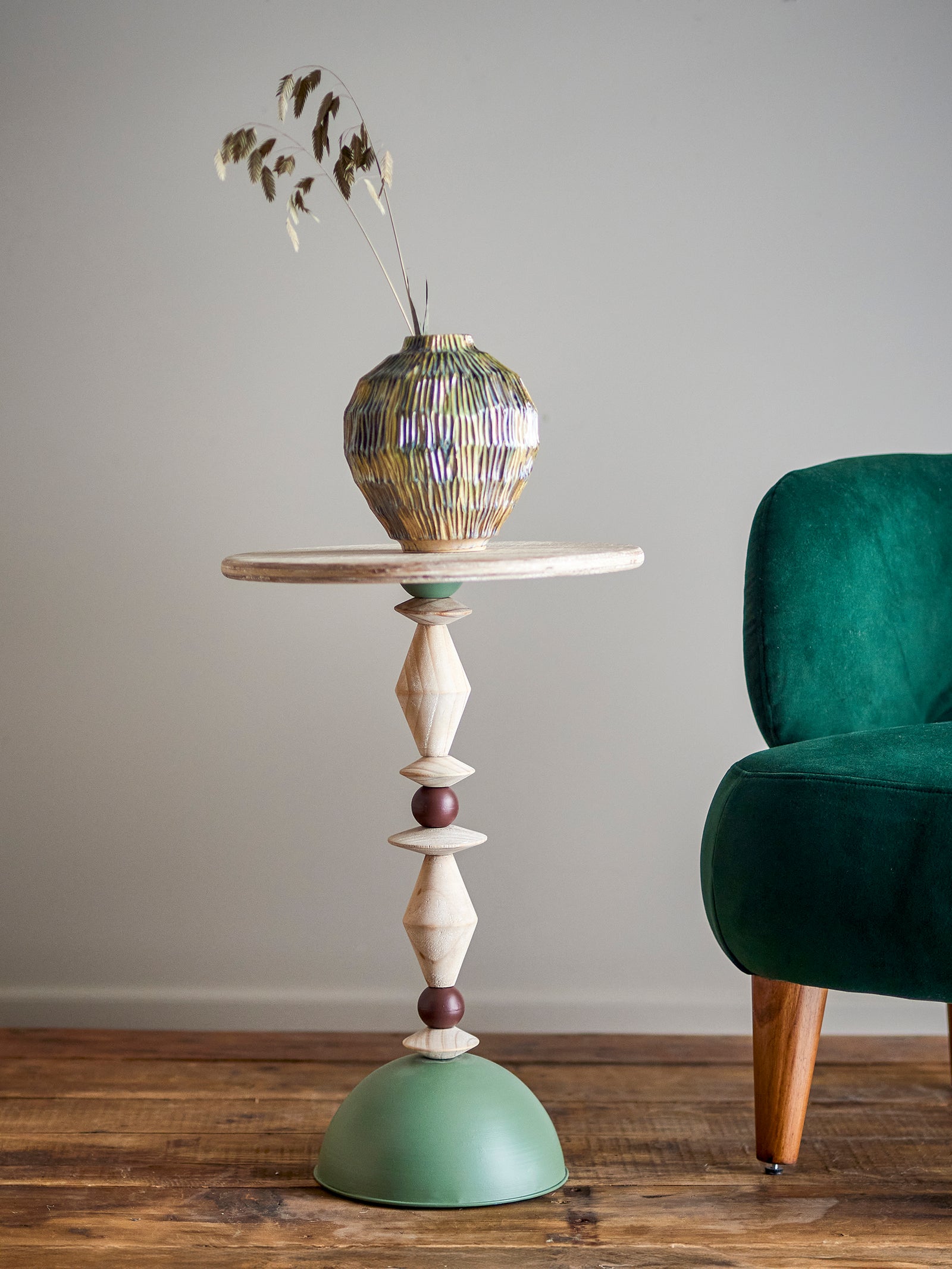 Mannelli Side Table Green Base