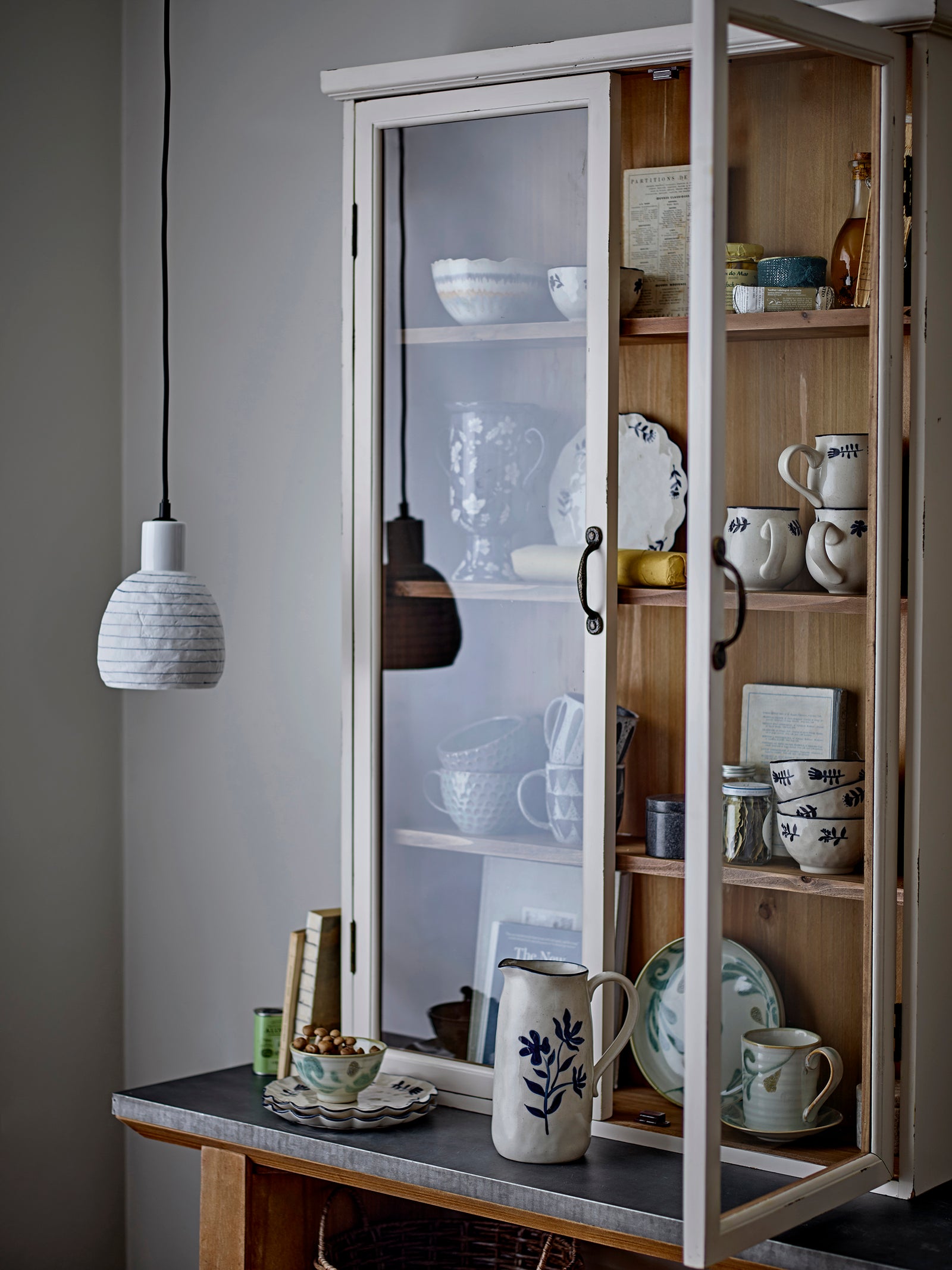 Hazem Cabinet White