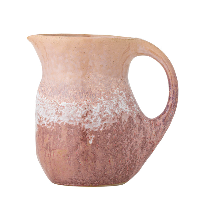 Darlene Jug Rose Stoneware