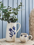 Eimy Jug Blue, Stoneware