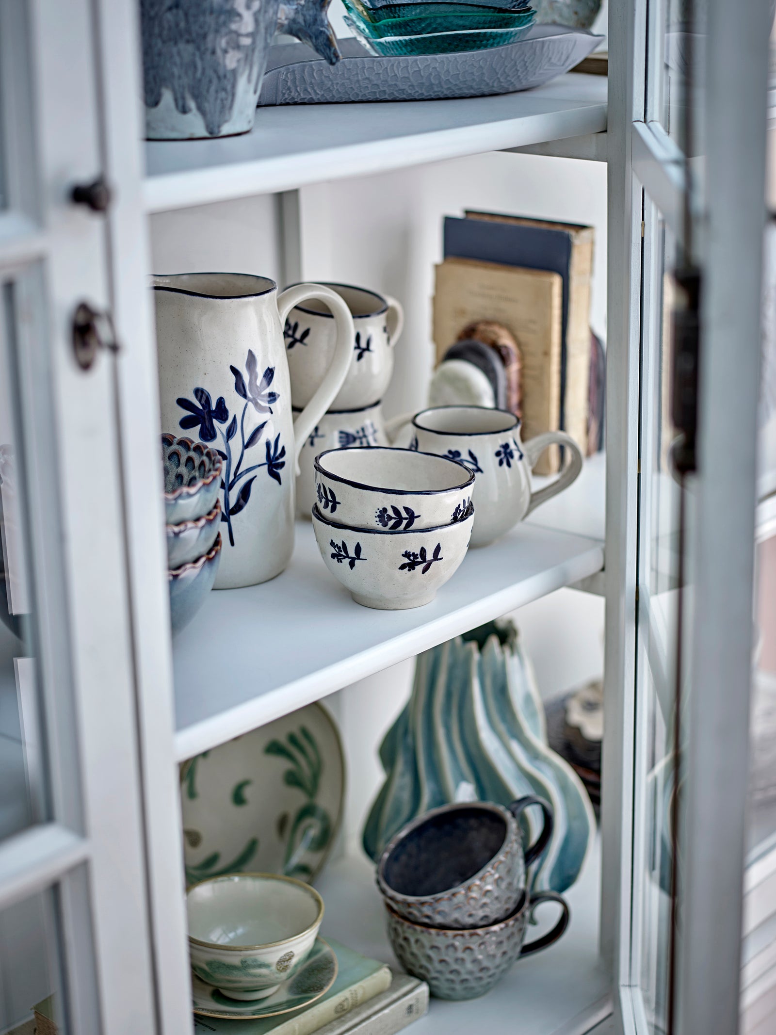 Eimy Jug Blue, Stoneware