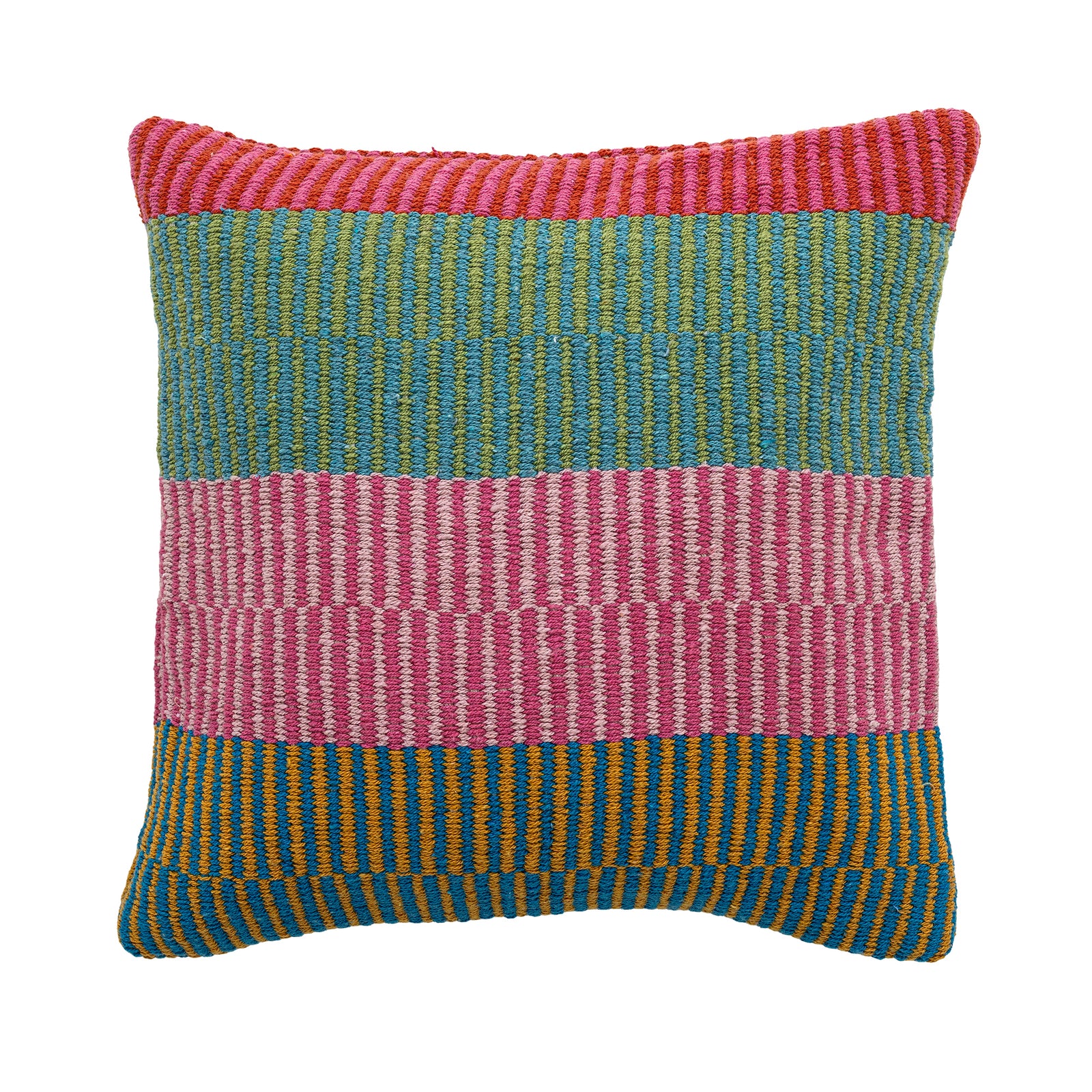 colorful stripe cushion
