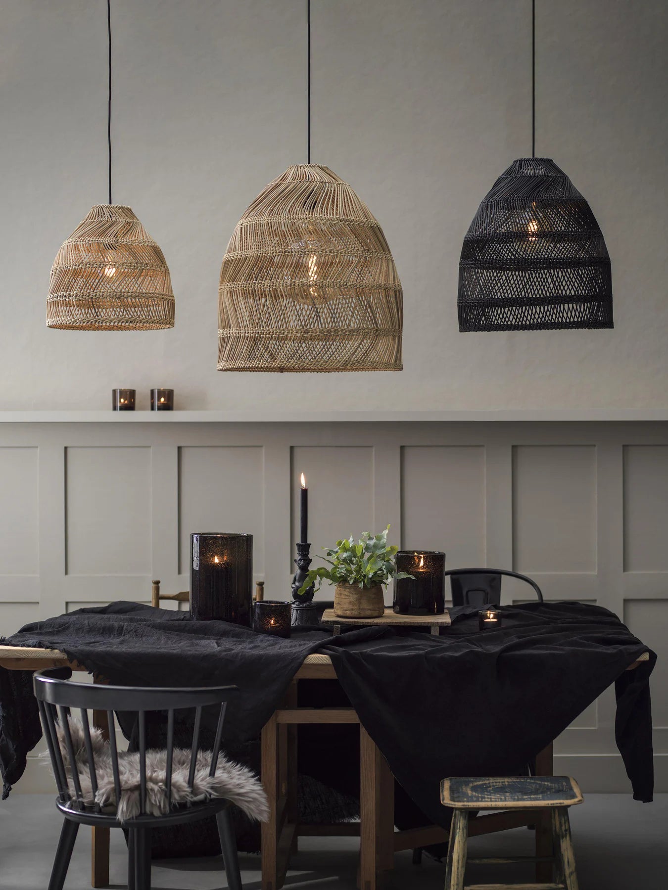 Maja Pendant Lamp Natural 53cm