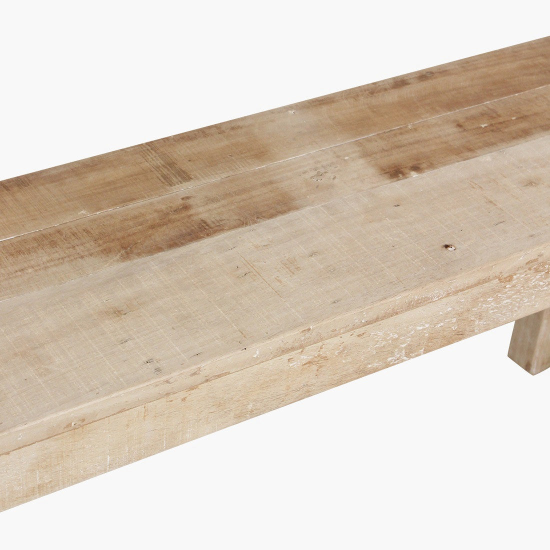Limewash Folding Bench 120 cm Natural