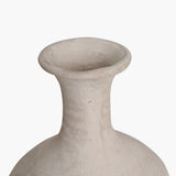 Ceramics White Sand Vase A