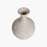 Ceramics White Sand Vase A