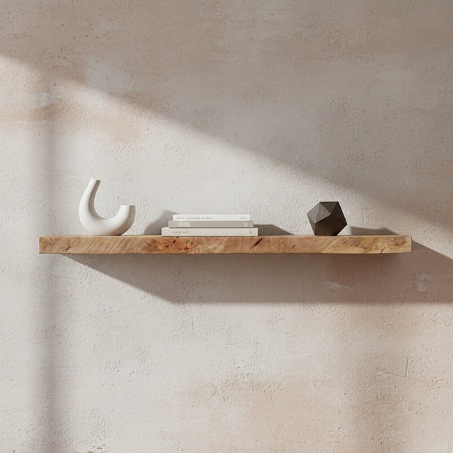 Vintage Mango Floating Wall Shelf