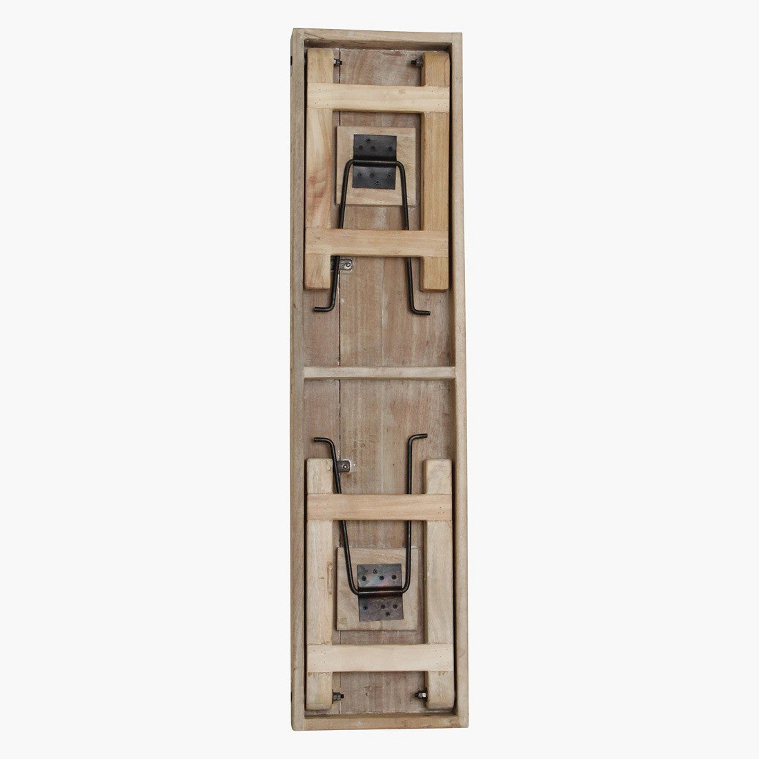 Limewash Folding Bench 120 cm Natural