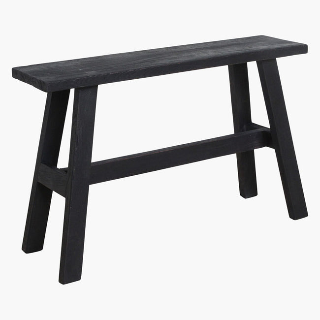 Factory Bus Stop Bench L Black
