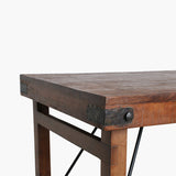 Market Foldable Bar Table Brown