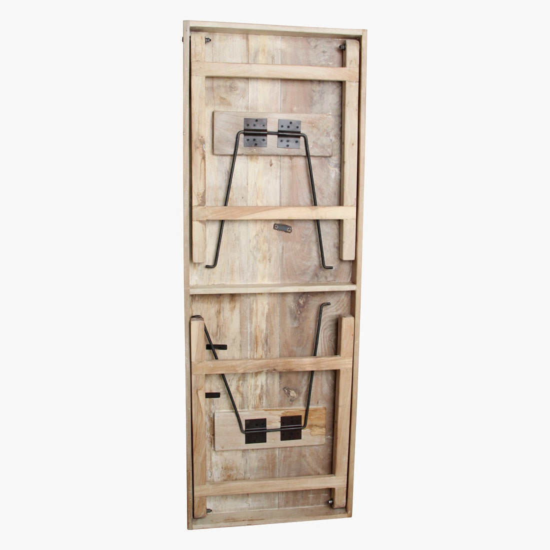 Limewash Folding Market Table Natural