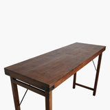 Market Foldable Bar Table Brown