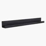 Elements wall shelf black 75cm