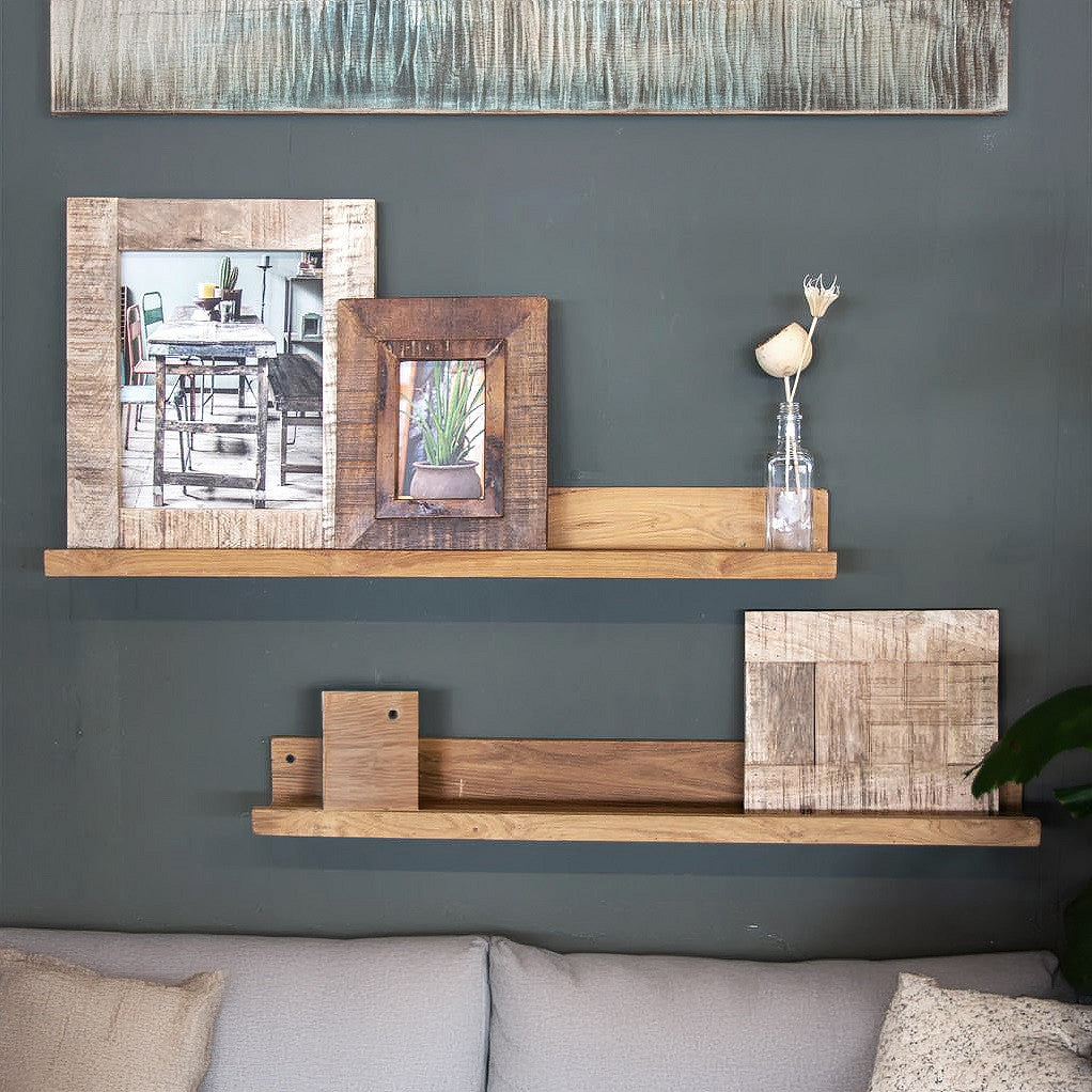 Elements wall shelf natural 75cm