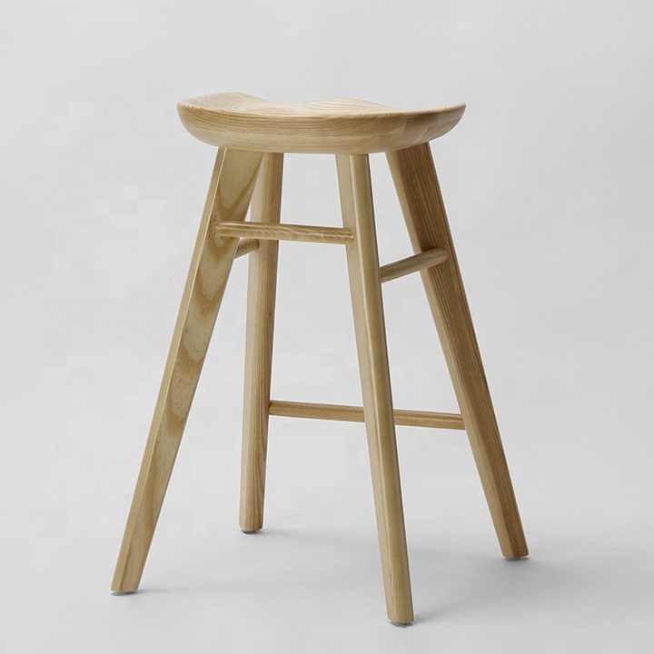 Farmhouse Bar Stool Natural