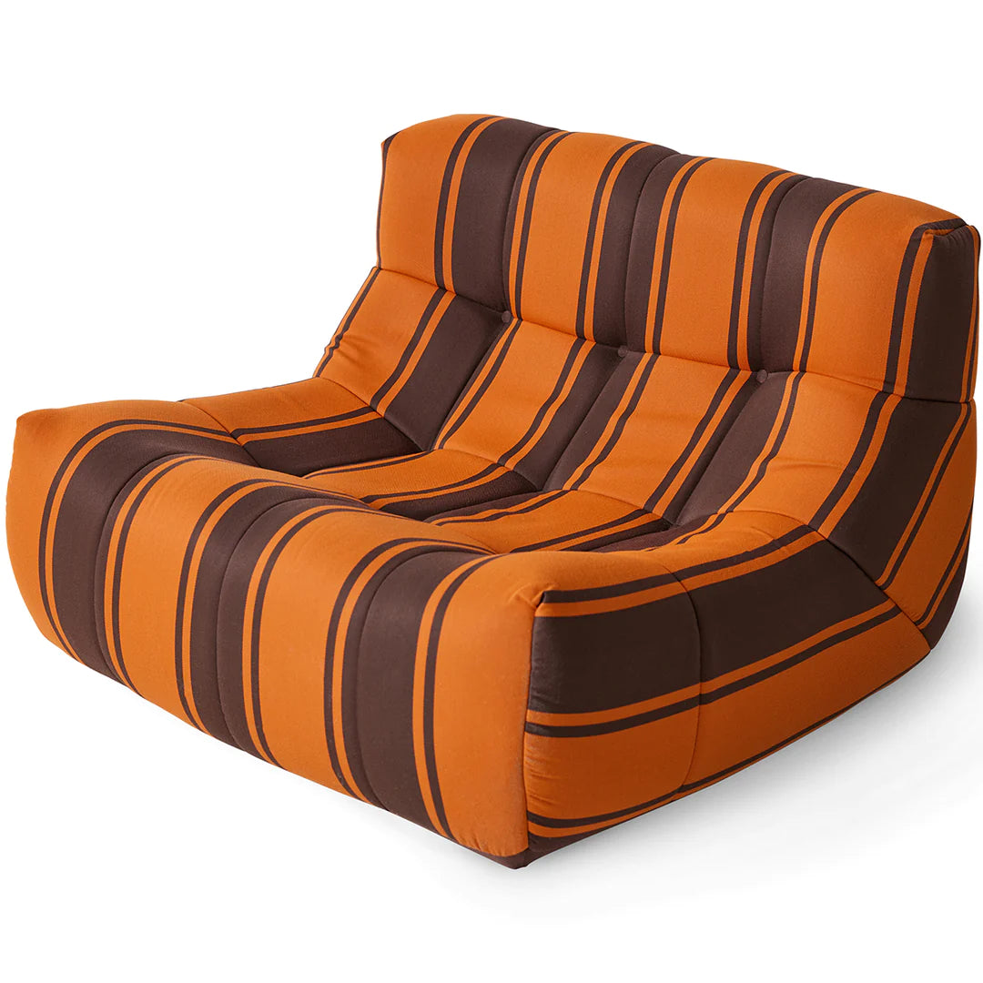 HKliving Lazy Lounge Chair Retro Striped