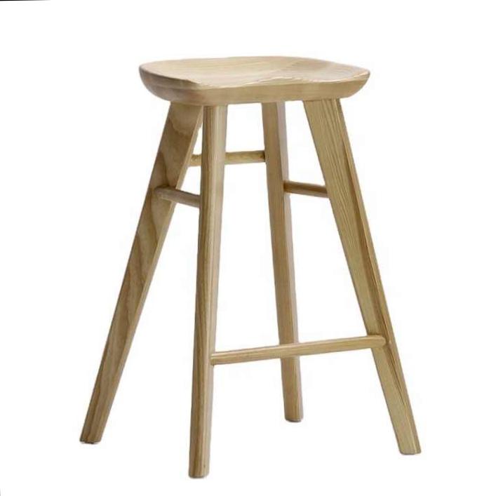 Farmhouse Bar Stool Natural