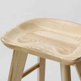 Farmhouse Bar Stool Natural