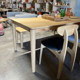 Solid Oak Luna Dining Table / Matching Bench