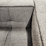 Cubic Studio Sofa Latte Grey Boucle 2 Seater