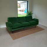 HKliving Retro Sofa 3 Seater Royal Velvet Green