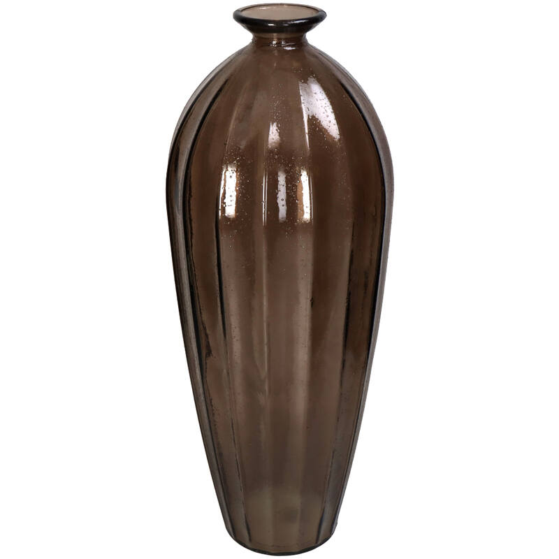 Vase Recycled Brown Large