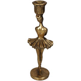 Candle Stick Ballerina Gold