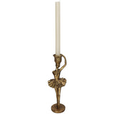 Candle Stick Ballerina Gold